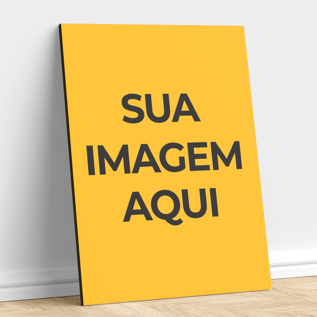 Quadro Placa Decorativo Personalizado Com Foto Imagem