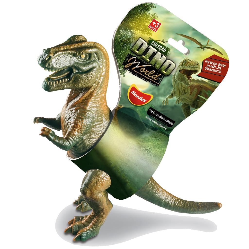 Brinquedo Dinossauro T-Rex 42cm Dino World - Cotiplás 2088