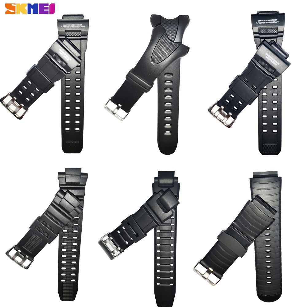 Faixa De Relógios Skmei 1025 1278 1251 1068 0931 1416 PU/Rubber Pulseira Para Modelo Diferente Faixas Homens/Mulheres reloj
