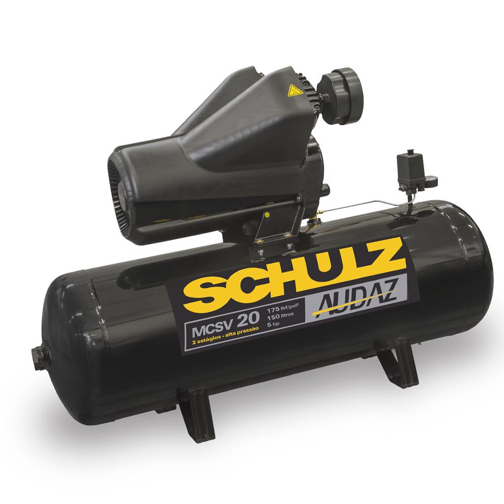 Compressor Audaz 20 Pés 150 L Trifásico MCSV 20/150 SCHULZ | Shopee Brasil