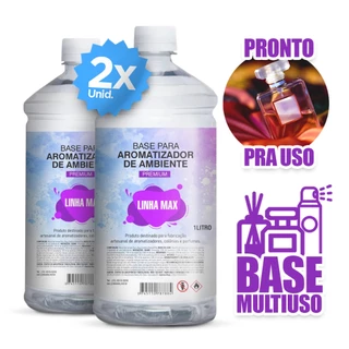 Base Para Fazer Aromatizador De Ambientes Neutro Difusor Perfumes Pronta Fixador Para Aromas 2 Litros Para MIsturar Com Essencias