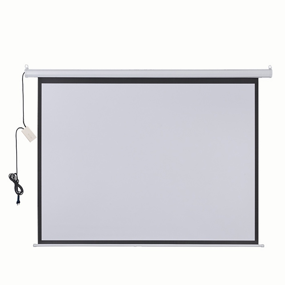 Tela de Projeção Retrátil Elétrica 203 x 152cm 127V Multi - AC350