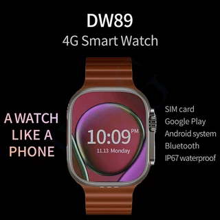 [DW89 ultra 4GB + 64GB Relógio Inteligente Homem Mulher Kids GPS Camera S8 49mm fitness Esportivo Smartwatch IFCW