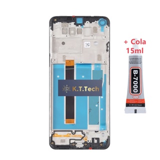 6.5" Tela Frontal Display Lcd Touch Completo Para LG K51s K510 Lm-k510bmw Com Aro +Cola