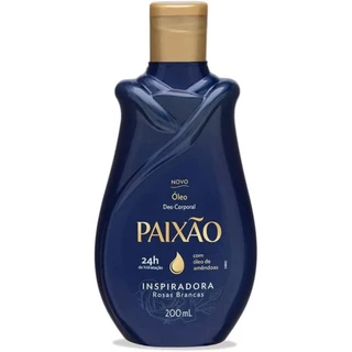 Óleo Corporal Paixão Inspiradora Rosas Brancas com ação desodorante 200ml