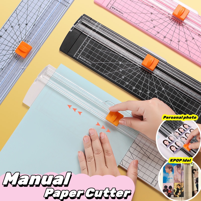Cortador Manual Portátil De Papel A4/A5 Artesanal De Fotos DIY Idol Mudança De Tamanho Papelaria De Escritório