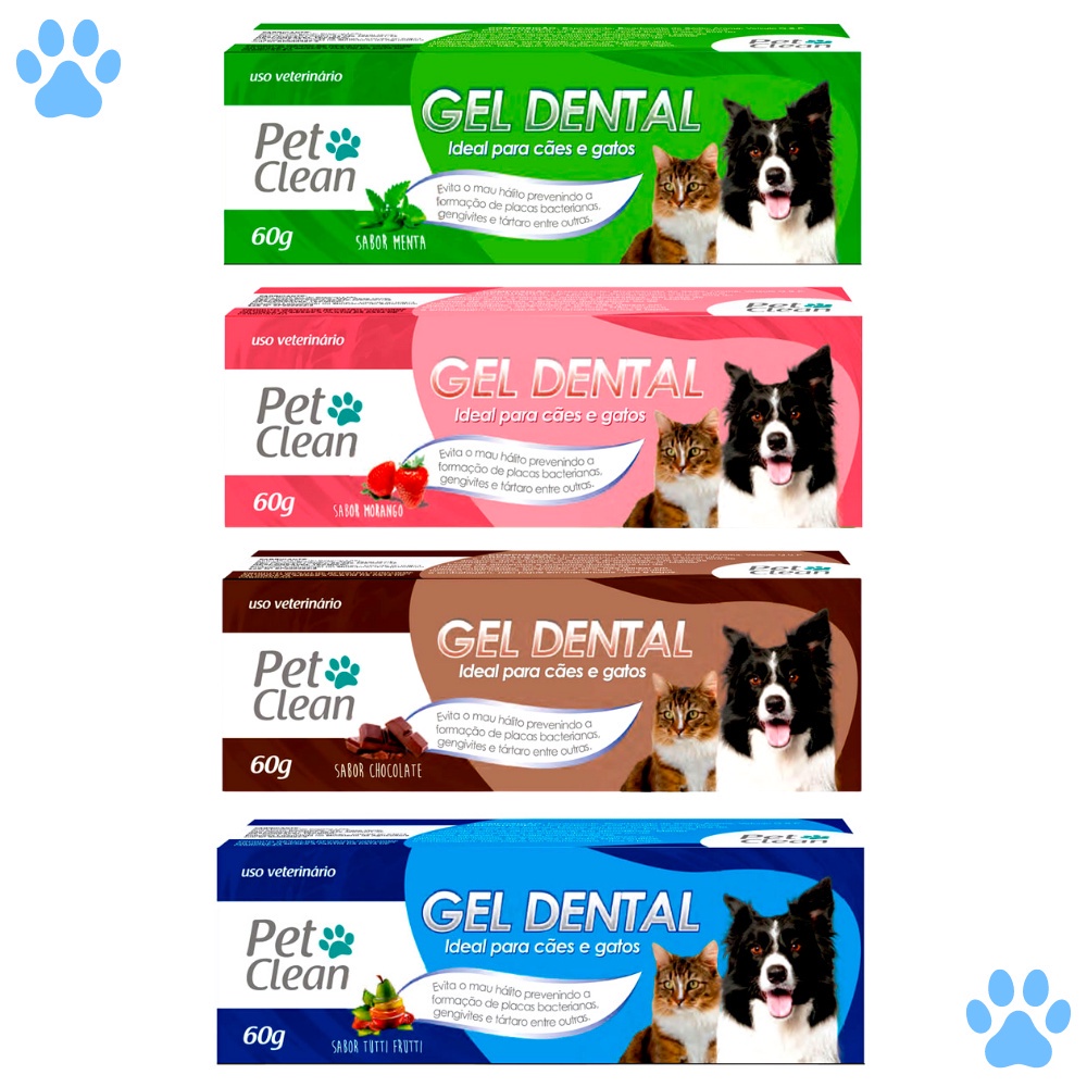 Gel dental para Cachorro e Gato Pet clean Shopee Brasil