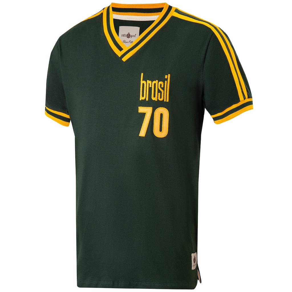 Camisa Brasil Retro em Promoção na Shopee Brasil 2024