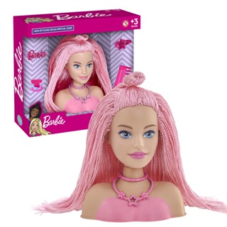 Boneca Busto My Best Style Hair Negra - Bee Toys - Ri Happy