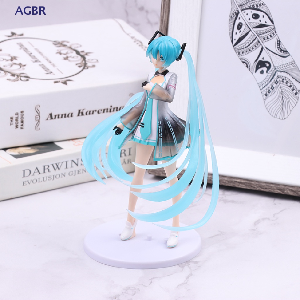 AGBR] 20cm Hatsune Miku Ação Figura Em PVC Coleção Anime Kawaii