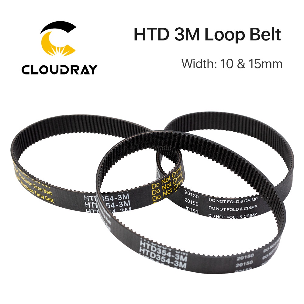 Correia De Cronometragem De Borracha Cloudray HTD 3M De Loop Fechado Várias Transmissão Para Gravação A Laser CO2 Máquina De Corte/Impressora 3D