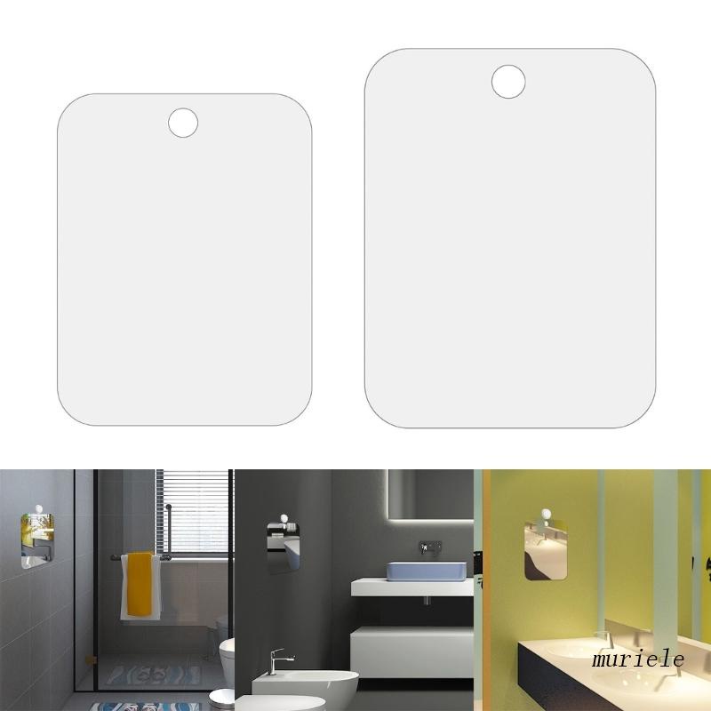 Mur Espelho Barbear Banho Com Furo Suspenso