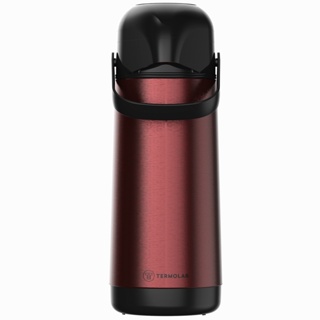 Garrafa térmica Termolar Lúmina 1L Pressão Inox
