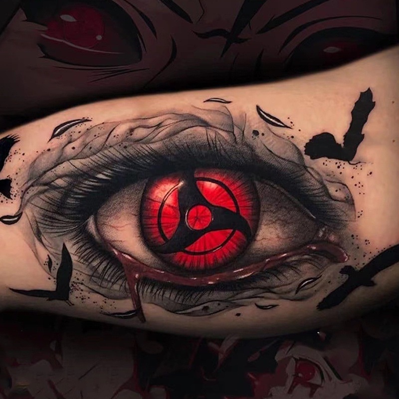Tatuagem Temporaria Anime Naruto Símbolos Cosplay