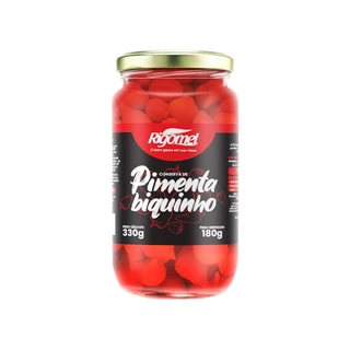 Pimenta Biquinho em Conserva Rigomel 180g