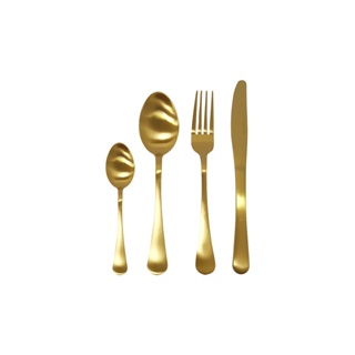 Faqueiro Palermo 16 Pcs - Dourado