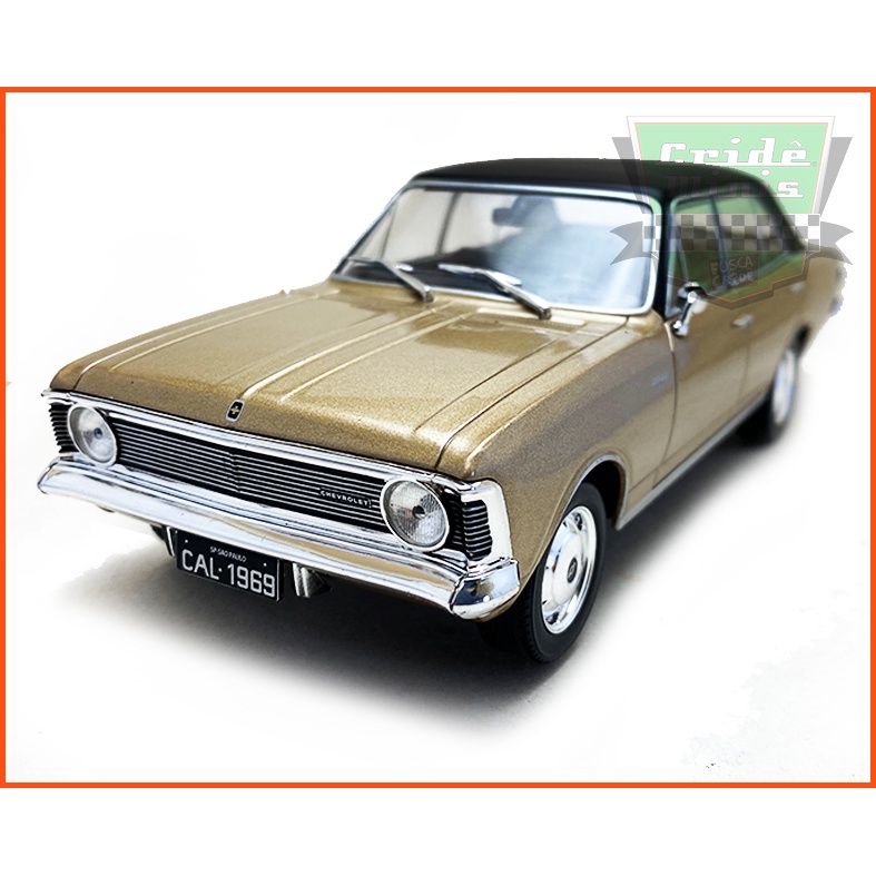 Chevrolet Opala 2500 1969 capota de vinil Dourado - Carros Nacionais