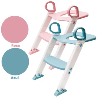 Assento Redutor Infantil com Escada para Vaso Sanitário