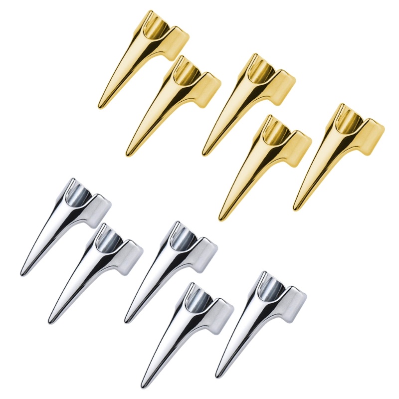 AUTU 5Pcs Lote Retro Gótico Garras De Unhas Góticas Punk Rock Espigões Anéis Jóias Vintage Festa Cosplay Halloween