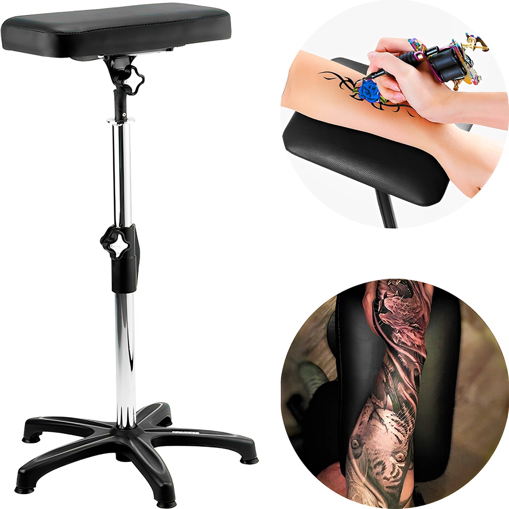 Apoio De Braço Para Tatuagem - Dompel - Revolution Preto | Shopee Brasil