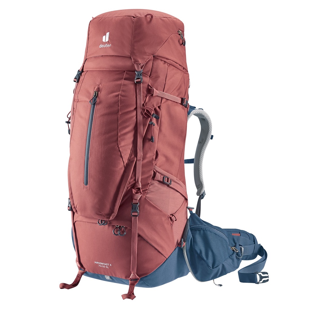 Imagem do produto Mochila Cargueira Aircontact X 70 + 15 SL c/ DayPack Trekking Deuter