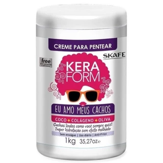 CREME P/ PENTEAR KERAFORM EU AMO MEUS CACHOS 1KG