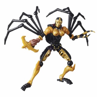 Transformers Kingdom War For Cybertron Black Arachnia-Hasbro