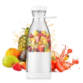 Mini Liquidificador De Copo Recarregável Portátil 420ml Mixe Cores Sortidas