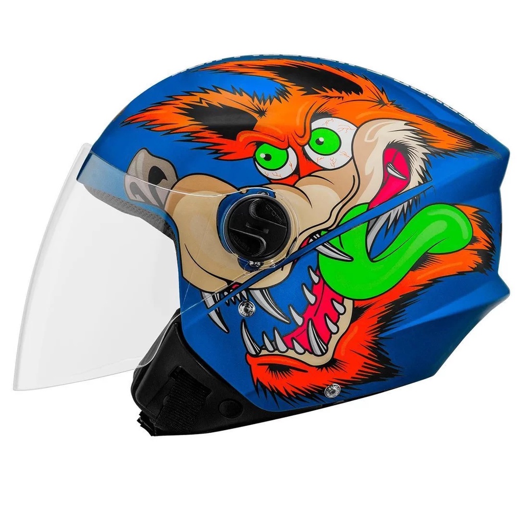Capacete PRO TORK NEW Liberty Three Coyote Aberto Fosco