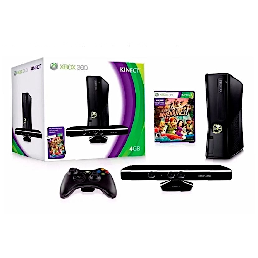 Xbox 360 DESTRAVADO com 2 controle e Kinect HD 1TB COM 650 JOGOS E