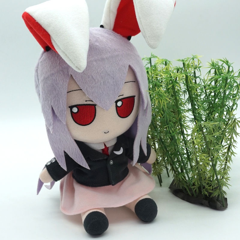 Projeto Touhou Shrine Maiden Fumo Reisen Udongein Inaba Brinquedos De Pelúcia Bonecas Recheadas Presente Para Crianças Decoração De Casa Baby Toy