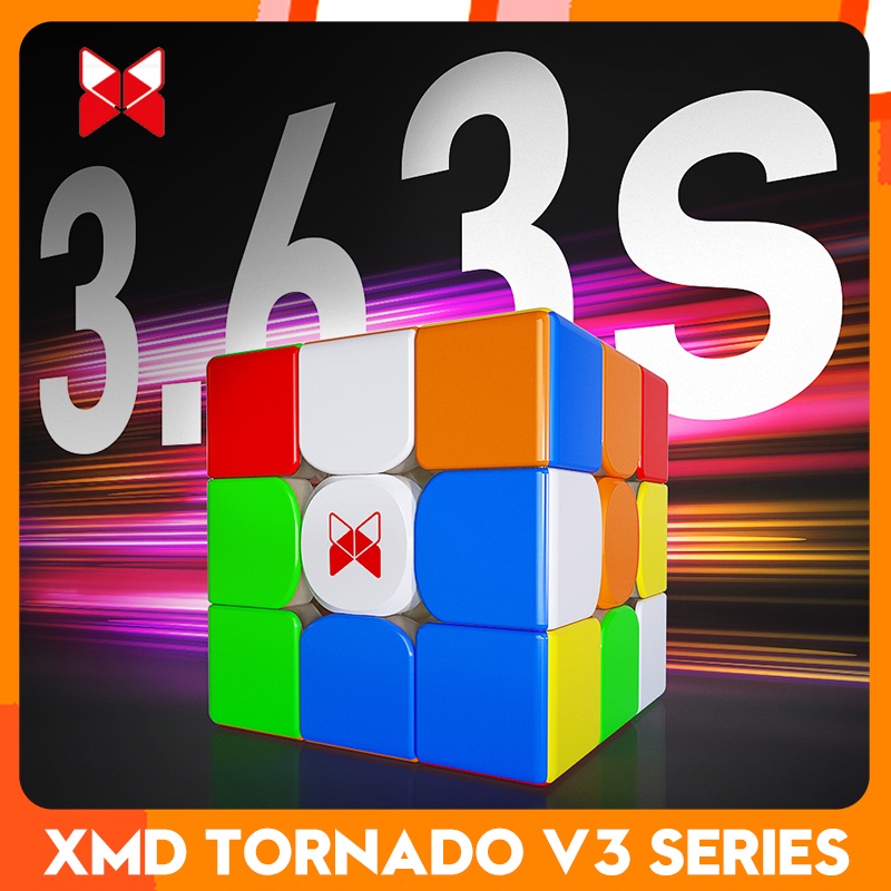 QiYi Original XMD V3 X-Man Tornado V3M 3x3 Versão Bandeira Cubo
