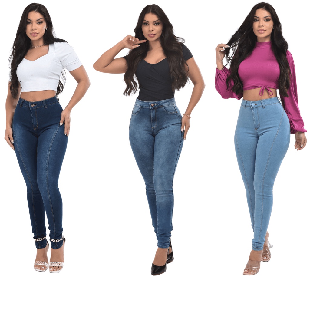 Produtos - Feminino - Calça Jeans Levanta BumBum do 42 ao 44 Six One - AC  Jeans - (11) 5521-3504