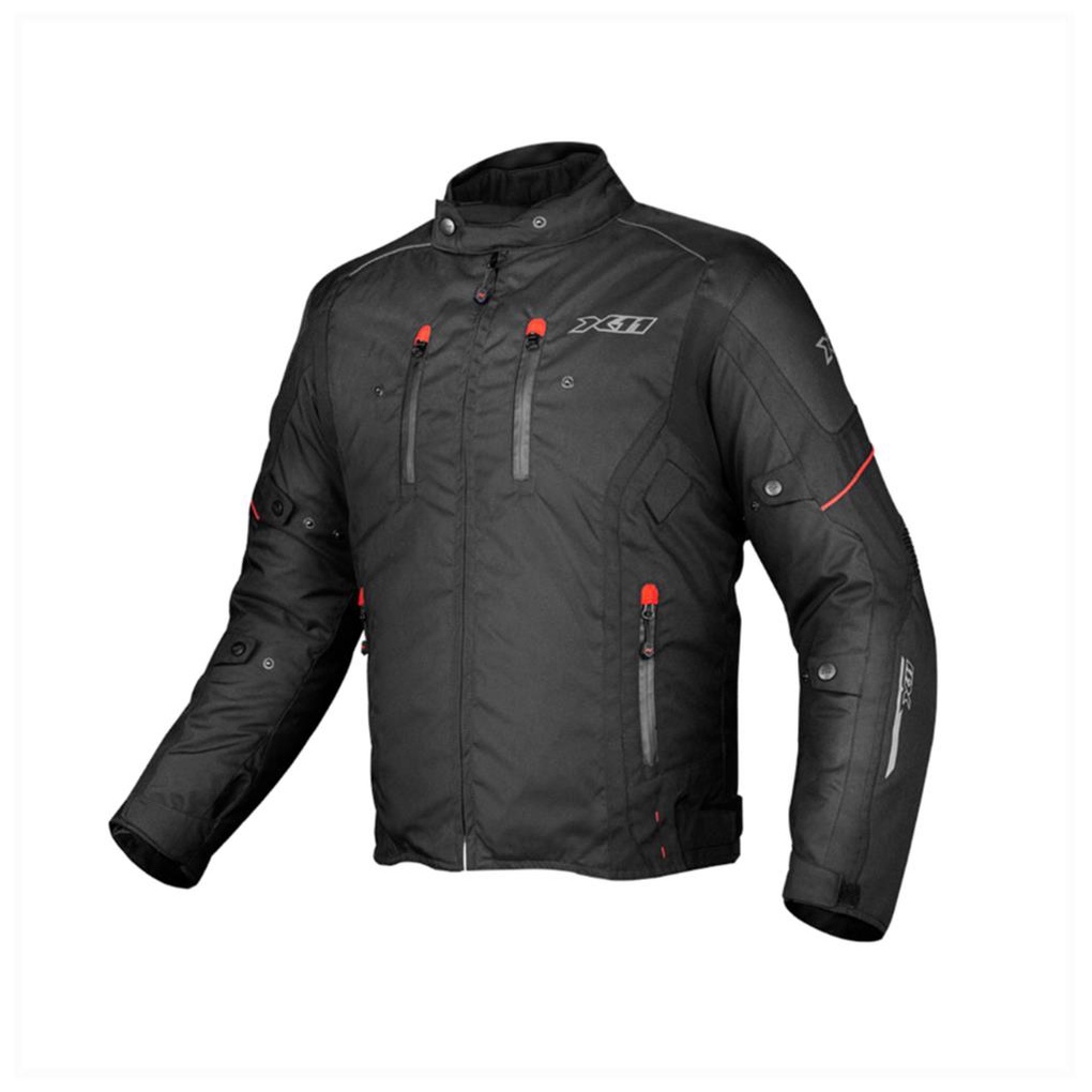 Jaqueta X11 Preta E Vermelha Masculina Iron 3