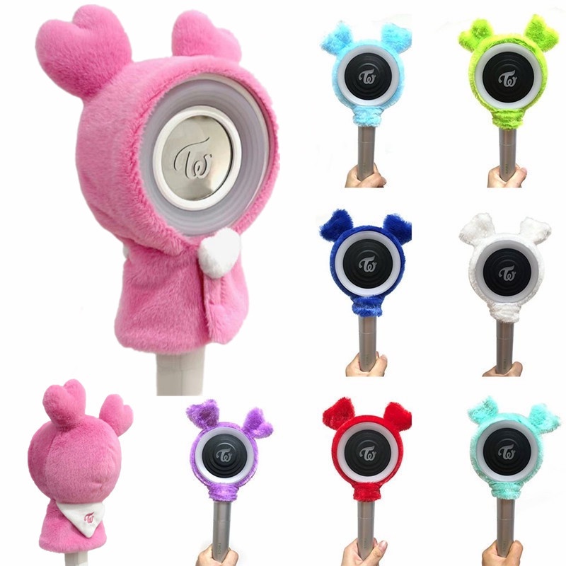 Cover Peluche Blu Per Light Stick Twice – Nayeon, Morbida E Decorativa Per Concerti E Collezione