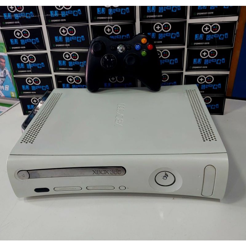 Xbox 360 FAT - Branco / Jasper