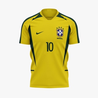 Camisa Polo Seleção Brasileira com patrocínios -Verde bandeira-nike
