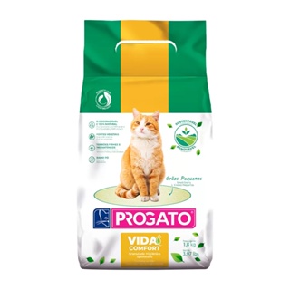 Areia Higiênica Biodegradável Progato Vida Comfort 1,8Kg