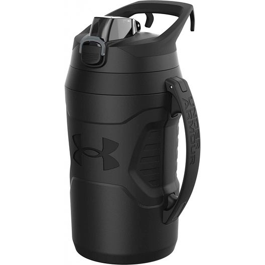 Under Armour Sob Armadura Jarra Esportiva Playmaker , Garrafa De Água Com Cabo , Isolado Espuma & amp ; Resistente A Vazamentos , 64oz 32oz