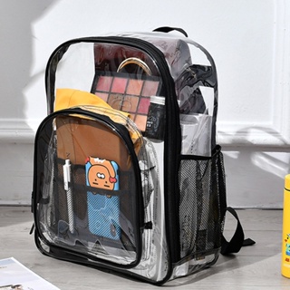 Mochilas Heavy Duty Clear Backpacks Ultralight Cute School Book Bags Para Mulheres Adolescentes