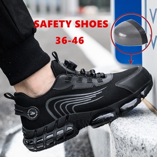 Sapatos De Segurança Antiestáticos, Sapatos De Segurança Com Biqueira De  Aço Antiesmagamento/Antiperfuração, Sapatos De Trabalho Para Homens E