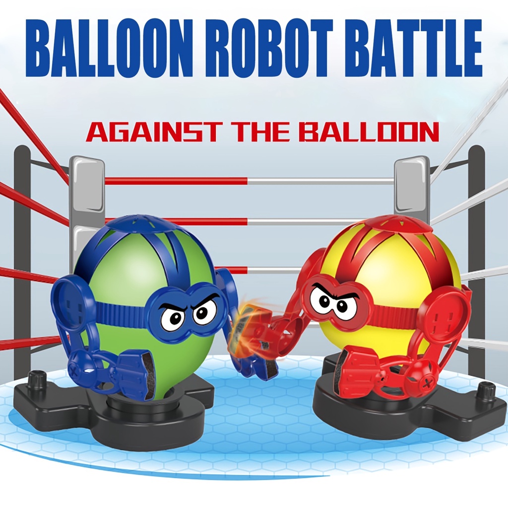 Balloon Bots Batalha Luta Robos Brinquedo Balão Criança Jogo - Polibrinq