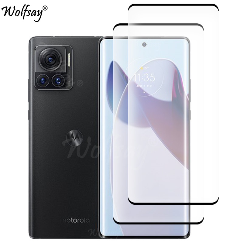 Vidro Curvo Edge Temperado Para Motorola 30 Ultra Protetor De Tela Moto Fusion Glass X30 Pro S30