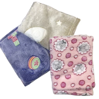 Manta Cobertor Para Bebê Tecido Antialérgico - Hannys Baby em Oferta na Shopee