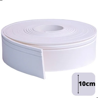 Rodapé Autocolante Moldura Eva Flexível 10cm - 10 Metros 10c2F