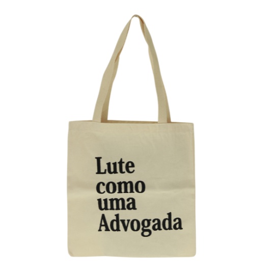 Bolsa Ecobag 100% algodão Estampa NÃO FOI EU - Carioca+