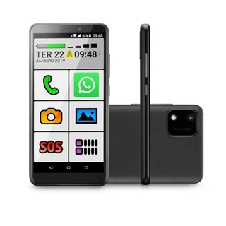 Celular do idoso com Internet e WhatsApp 32GB - OB055