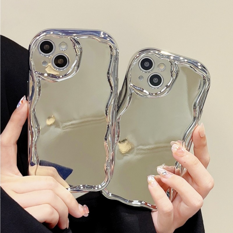 Capa De Maquiagem Coreana Para iphone 14 11 12 13 Pro Max Mini XR XS 6 7 8 Plus À Prova De Choque