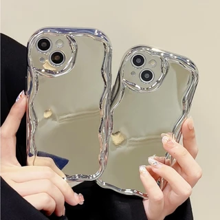 Capa De Maquiagem Coreana Para iphone 14 11 12 13 Pro Max Mini XR XS 6 7 8 Plus À Prova De Choque