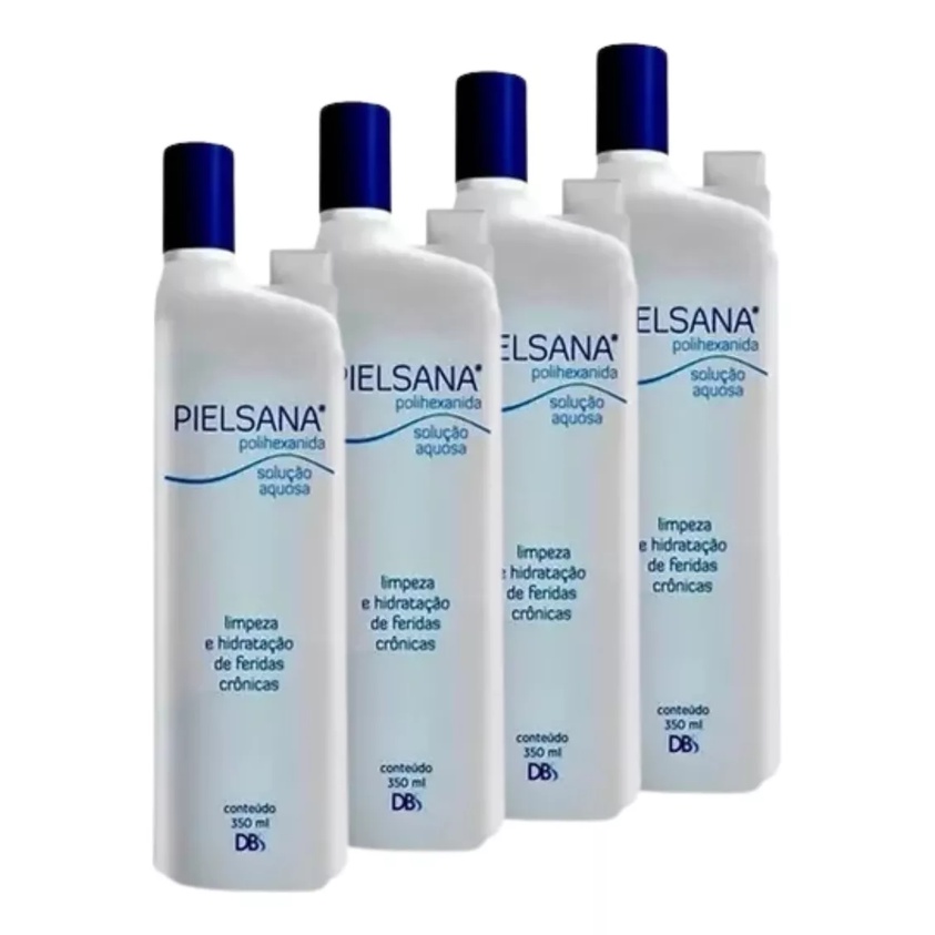 Polihexanida Solução Aquosa Phmb 350ml KIT C/4 UN | Shopee Brasil